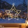 Verk Dekoratyvinė LED žvaigždė 41x39 cm - Šiltas baltas apšvietimas