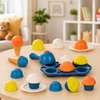 Lean Toys Ledų parduotuvės žaidimų rinkinys, 26 dalių, įvairiaspalvis