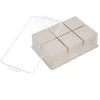 Orion Ledų forma XXL su silikoniniu dangčiu, 18,5x12x5 cm, kreminė