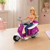 Lean Toys Lėlė Anlily su motoroleriu ir priedais, 30 cm