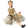 Lean Toys Lėlė Emily Leantoys, su šunimi