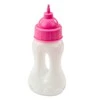 Lean Toys Lėlė kūdikis su maitinimo buteliuku ir garsais 30 cm