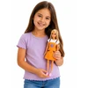 Lean Toys Lėlė su parduotuvės rinkiniu ir kasos aparatu, 30 cm