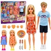 Lean Toys Lėlių rinkinys 30 cm 4 vnt.