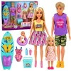 Lean Toys Lėlių rinkinys 4 vnt.