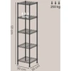 Songmics Lentyna 30 x 30 x 121 cm