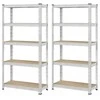 Songmics Lentyna 40 x 90 x 180 cm 2 vnt.