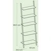 Songmics Lentyna 60 x 30 x 204,8 cm