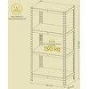 Lentyna SONGMICS 40x80x160 cm, 520 kg