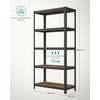 Songmics 2 stovinčių lentynų komplektas 180 cm aukščio