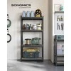Songmics Stovinti lentyna 40 x 80 x 160 cm su 4 reguliuojamomis lentynomis