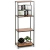 Trends4You Metalinis Stendas 46x30x130 cm Juodas