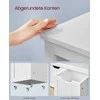 Songmics Lentyna su ratukais 29,7 x 72,2 x 60 cm