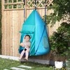 Outsunny Sūpynės gandro lizdas su palapinė Ø100 cm iki 150 kg