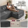 Songmics Kampinė modulinė sofa 244 cm
