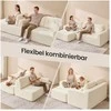 Songmics Kampinė modulinė sofa 244 cm