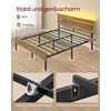 Lova Songmics Lovos rėmas 160 x 200 cm
