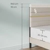 Lova Songmics Lovos rėmas 160 x 200 cm
