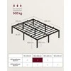 Lova Songmics Lovos rėmas 200 × 140 × 40,6 cm