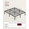 Lova Songmics Lovos rėmas 200 × 160 cm