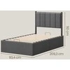 Lova Songmics Lovos rėmas 90 × 200 cm