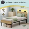 Songmics Lovos rėmas 90 x 200 cm
