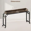 Lovos staliukas 135.5–206 x 40 x 73.5–102.5 cm