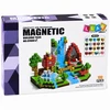 Lean Toys Magnetinis konstruktorius „Fantazijų pasaulis“, 100 detalių