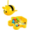 Lean Toys Magnetinis vikrumo žaidimas „Bitės“, 2 žaidėjams