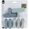 Affek Design Maišelių spaustukai 7 vnt. | Patvarus | 6.5cm ir 9cm
