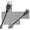 Cabletech USB - micro USB kabelis 0.2m Juodas