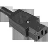 Gniazdo Oem Kompiuterio kabelio lizdas AC 3PIN