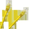 LP Oem Patchcord UTP kabelis 8c CCA Cat6e 1m Geltonas