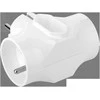 ELGOTECH Oem Tinklo skirstytuvas x 3 lizdai, (2 turas + 1 butas) R-201