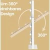 Songmics Makiažo veidrodis 12 x 90 x 65 cm