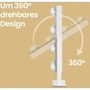 Songmics Makiažo veidrodis 6,5 x 30,5 x 36 cm