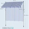 Songmics Markizė 250 x 120 cm