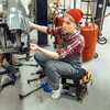 Mechaniko kėdutė Juoda