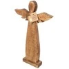 Medinė figūrėlė angelas 42 cm