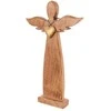 Medinė figūrėlė angelas 42 cm