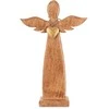 Medinė figūrėlė angelas 42 cm