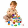 Lean Toys Medinis rūšiavimo žaislas ant ratukų