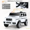 Mercedes-Benz G63 vaikų elektrinis automobilis baltas