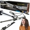 Mesko | Conical Hair Curling Iron | MS 2109 | Garantija 24 mėn. | Ceramic heating system | Barrel diameter 13-25 mm | 40 W | Nerūdijantis plienas/Juodas