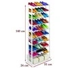 Bikuva.lt Metal shoe rack 30 pairs cabinet shoe rack