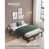 Lova Songmics Vasagle Doppelbettgestell aus Metall für 190 x 140 cm Matratze