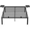 Lova Songmics Vasagle Doppelbettgestell aus Metall für 190 x 140 cm Matratze