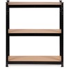 Metalinė sandėlio lentyna 180x90x40 cm rūsio garažui 5 lentynos 875 kg ModernHome