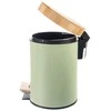Lumarko Orion Metalinis šiukšlių dėžė su pedalu, 3 l, žalia