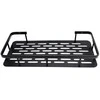 Metalinė vonios lentyna loft stiliaus, juoda, 40x13 cm